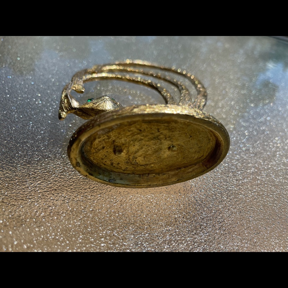 Vintage Cast Metal Earring Holder - Picture 4 of 5